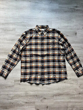 Faherty Plaid Organic Cotton Shirt XXL Like New